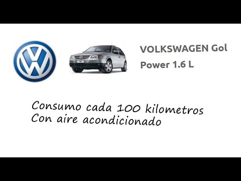 Volkswagen Gol 1.6: Conoce su rendimiento en km/galón