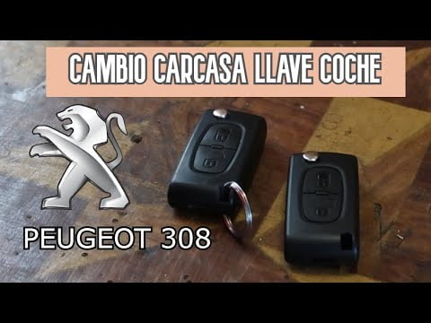 Cómo cambiar el mando de la llave Peugeot 307: Guía